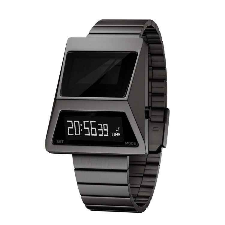 CYBERTRUCK S3000 Solar Digital Watch (Black Edition)