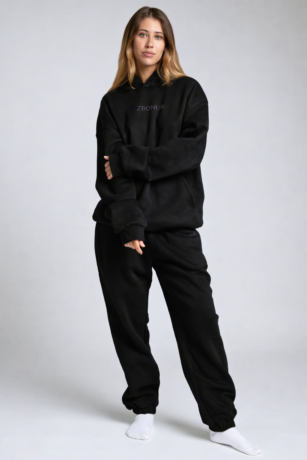 Black Signature Hoodie