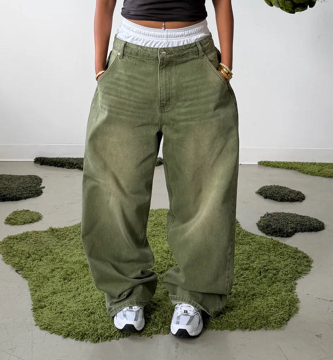 Matcha Denim Jeans | ZRONUS®