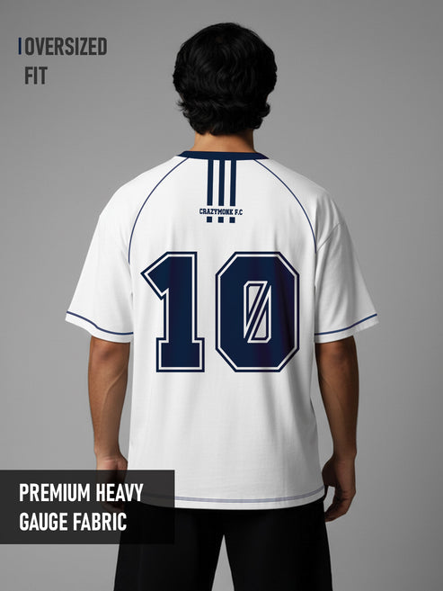 ZRONUS NeoStrike Y2K Pinstripe Jersey Tee