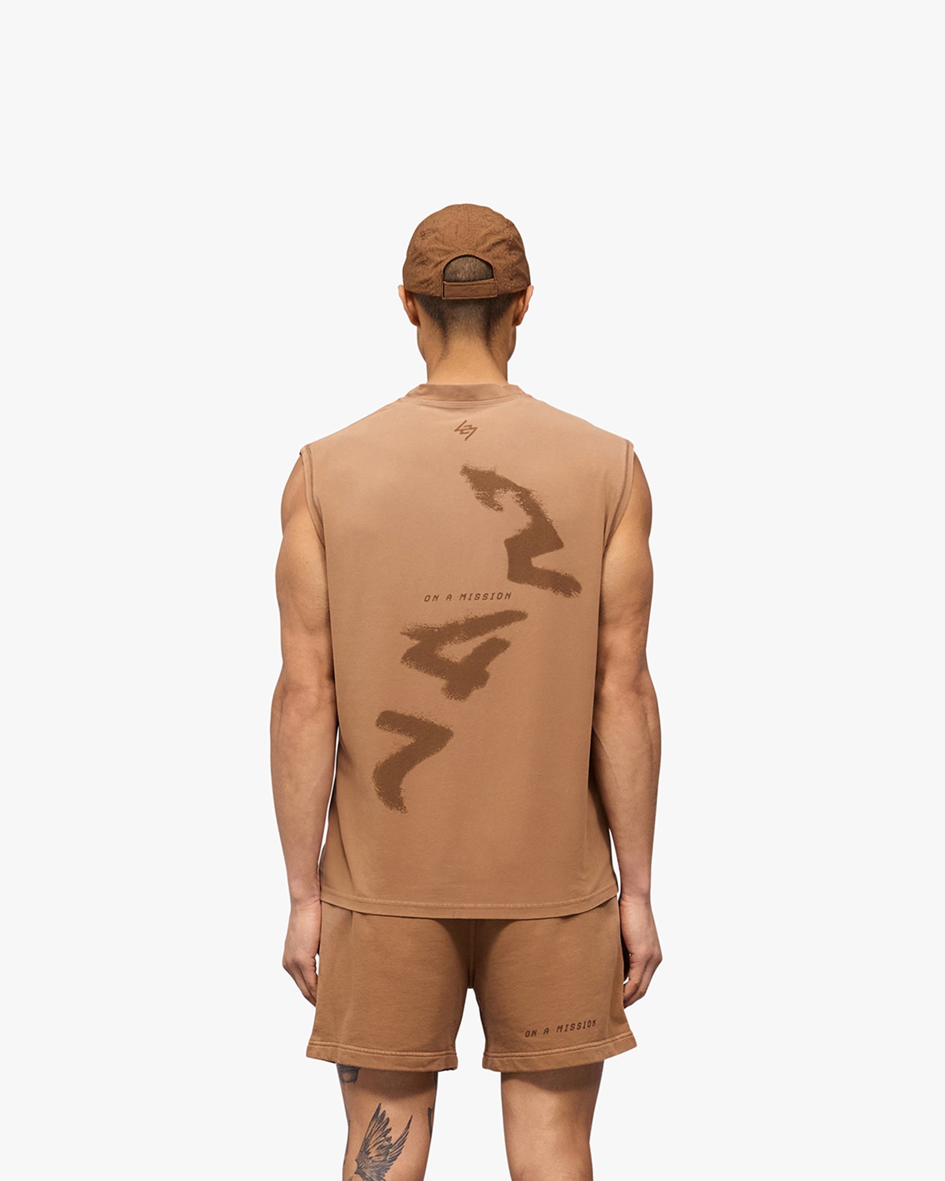 ZRONUS TerraFlex Brown Performance Tank Vest