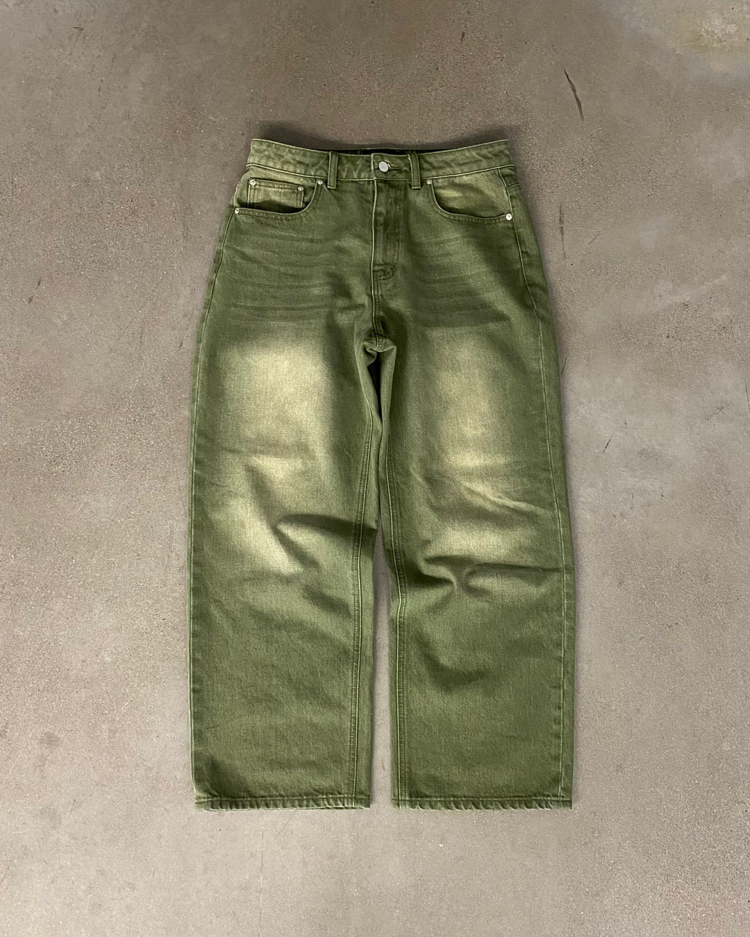 Matcha Denim Jeans | ZRONUS®