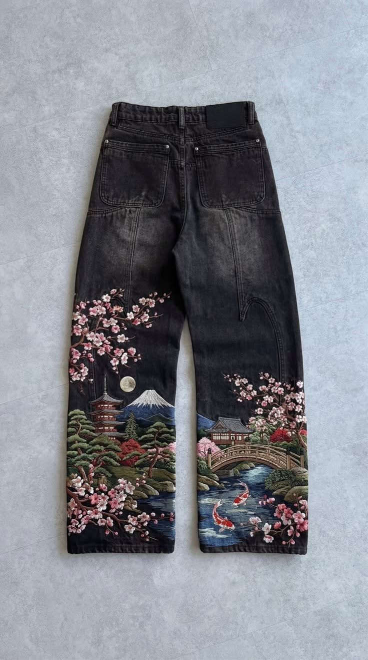 Midnight Kyoto Denim ( UNISEX ) | ZRONUS®